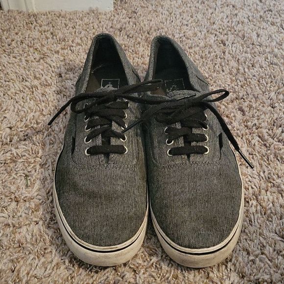 Vans Other - Vans heather gray low top size 12